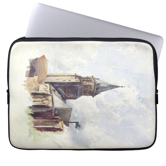 Saint Germain des Prés Paris Laptopschutzhülle (Vorderseite)