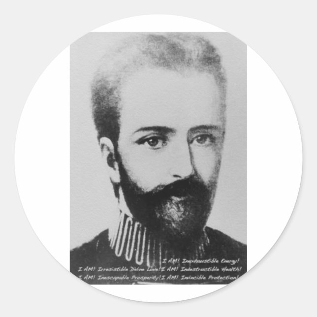 Saint Germain Runder Aufkleber (Vorderseite)