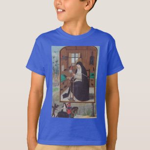 Saint Gertrude Helfta von Simon Bening T-Shirt