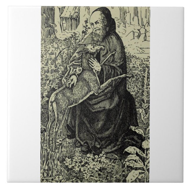 Saint Giles Fliese (Vorderseite)