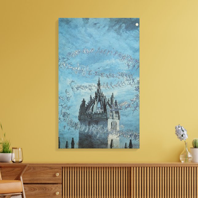 Saint Giles - Seine Glocken von Charles Altamont D Leinwanddruck (Insitu (Wohnzimmer))