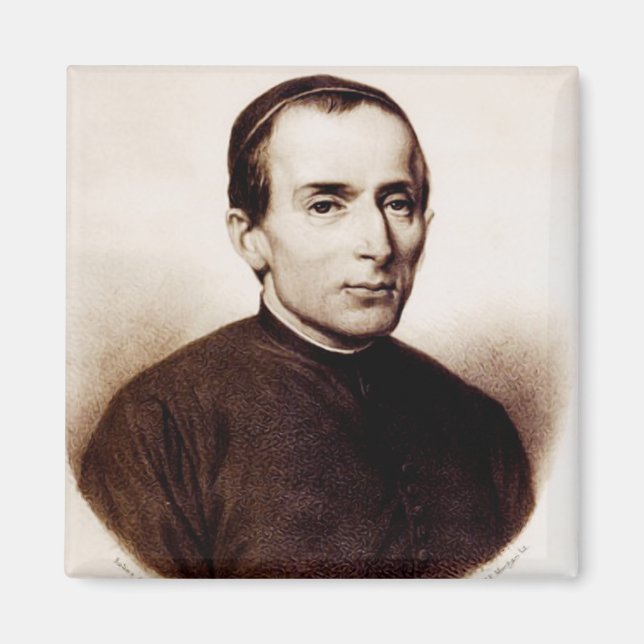 Saint Giuseppe Cafasso Franciscan Priest Magnet (Vorne)