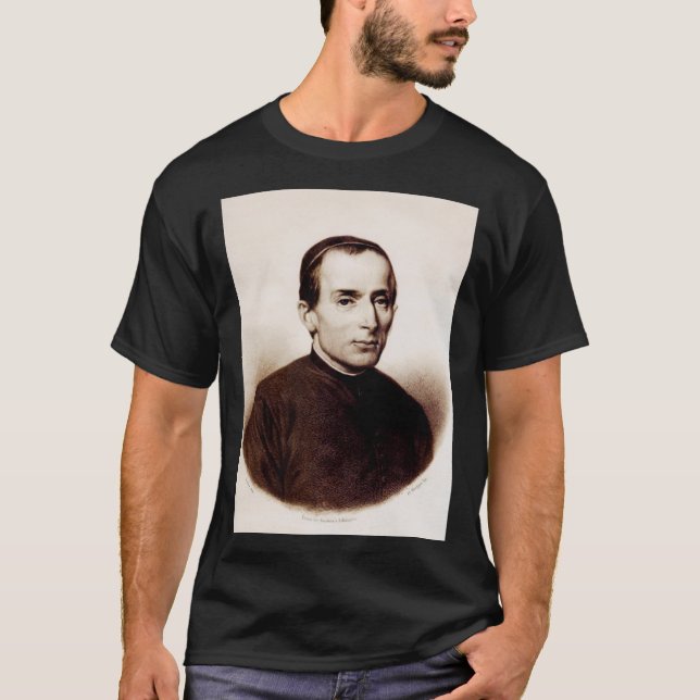Saint Giuseppe Cafasso Franciscan Priest T-Shirt (Vorderseite)
