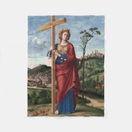 Saint Helena von Cima da Conegliano Fleecedecke