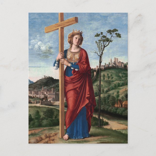 Saint Helena von Cima da Conegliano Postkarte (Vorderseite)