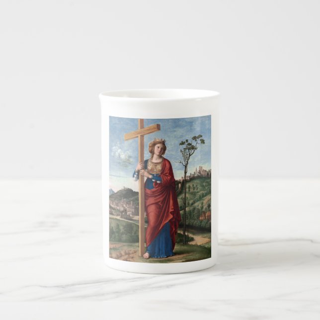 Saint Helena von Cima da Conegliano Prozellantasse (Vorderseite)