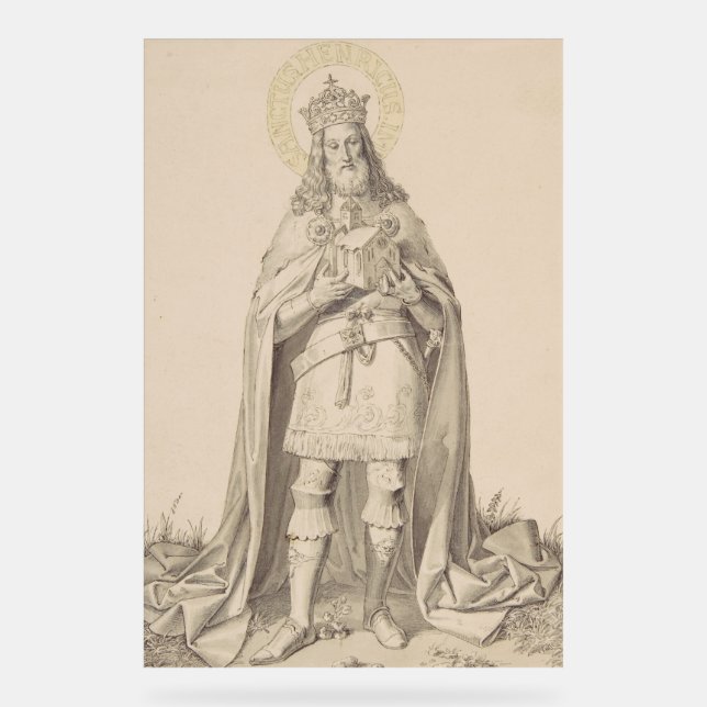 Saint Henry II the Holy Roman Emperor Acrylschild (Vorderseite)