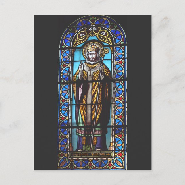 Saint Hilary of Poitiers Postkarte (Vorderseite)