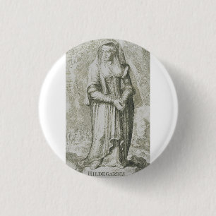 Saint Hildegard von Bingen Button
