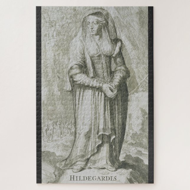 Saint Hildegard von Bingen Puzzle (Vertikal)