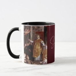Saint Ignatius Loyola, katholische Kaffeepugel Tasse