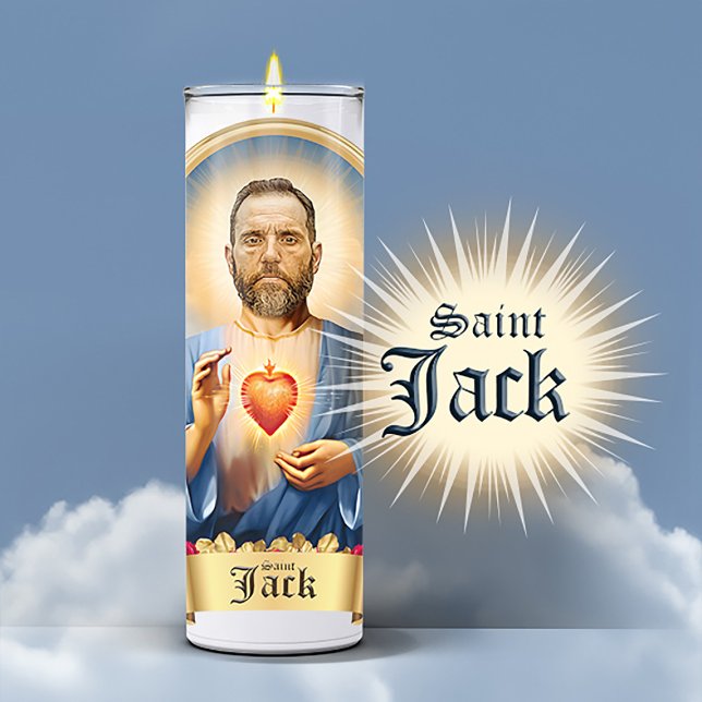 Saint Jack Smith Gebetskandle Aufkleber (Saint Jack Smith Devotional Prayer Candle Stickers and Gifts)