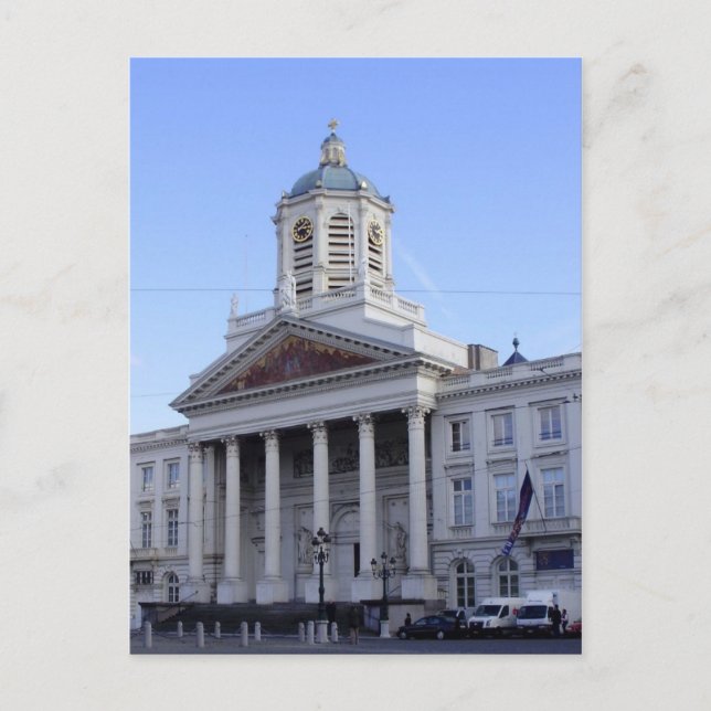 Saint Jacques-sur-Coudenberg Postkarte (Vorderseite)