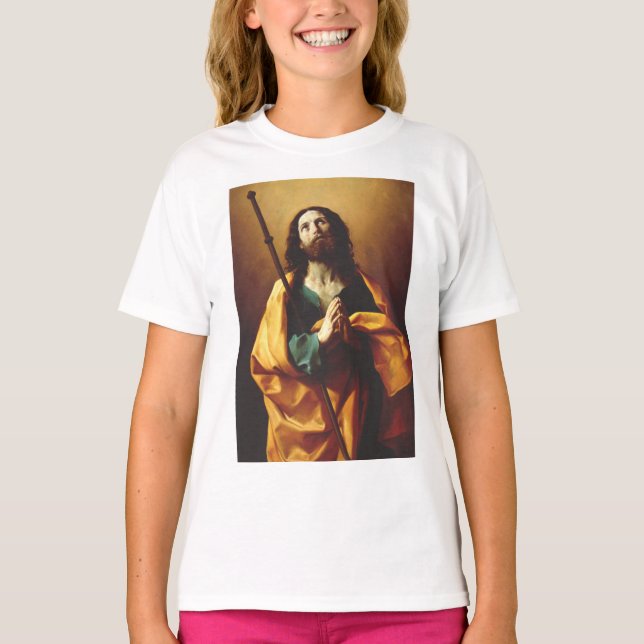 Saint James, Greater von Guido Reni T-Shirt (Vorderseite)