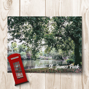 Saint James Park in London Postkarte