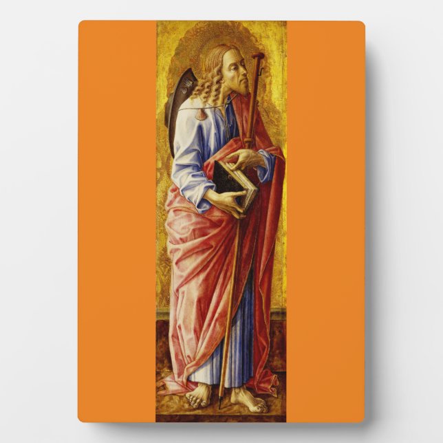 Saint James the Great by Carlo Crivelli Fotoplatte (Vorderseite)