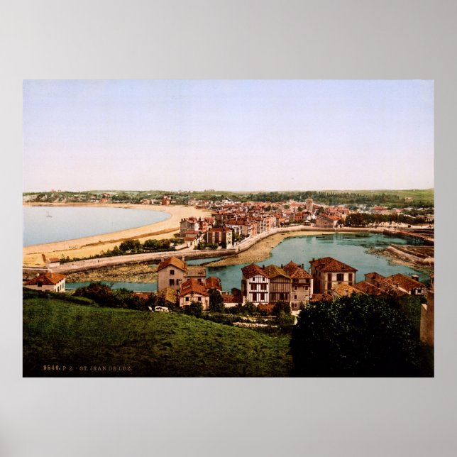 Saint-Jean-de-Luz Aquitaine Frankreich Poster (Vorne)