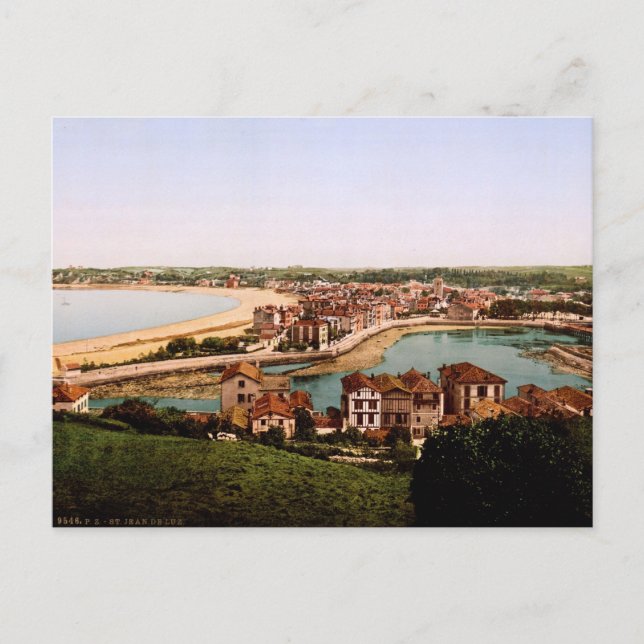 Saint-Jean-de-Luz Aquitaine Frankreich Postkarte (Vorderseite)