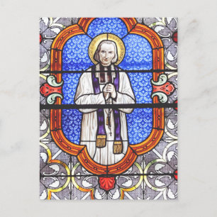 Saint Jean Vianney Premium Soul Guide Kunst Druck Einladungspostkarte