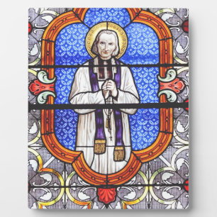 Saint Jean Vianney Premium Soul Guide Kunst Druck Fotoplatte