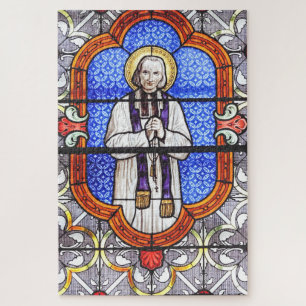 Saint Jean Vianney Premium Soul Guide Kunst Druck Puzzle