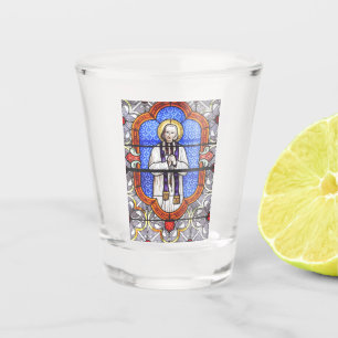 Saint Jean Vianney Premium Soul Guide Kunst Druck Schnapsglas
