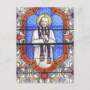 Saint Jean Vianney Premium Soul Guide Kunstposter Feiertagspostkarte