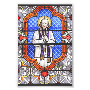 Saint Jean Vianney Premium Soul Guide Kunstposter Fotodruck