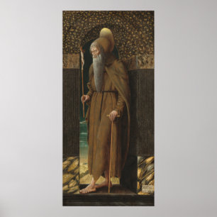 Saint Jerome - Francesco Benaglio Poster