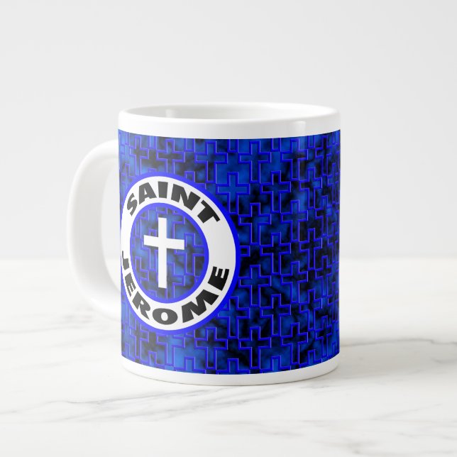 Saint-Jerome Jumbo-Tasse (Vorderseite Links)