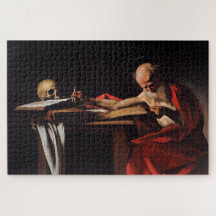 Saint Jerome Writing (von Caravaggio)
