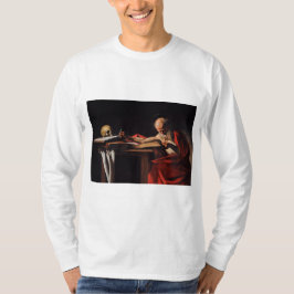 Saint Jerome Writing (von Caravaggio) T-Shirt