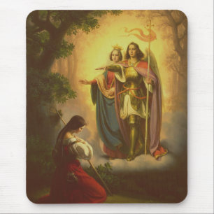 Saint Joan of Arc Mousepad
