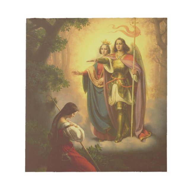 Saint Joan of Arc Notizblock (Vorderseite)