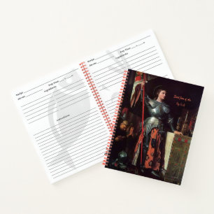 Saint Joan of Arc Notizbuch