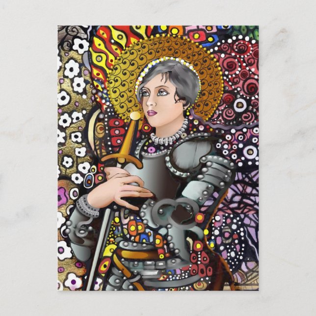 Saint Joan of Arc Postkarte (Vorderseite)