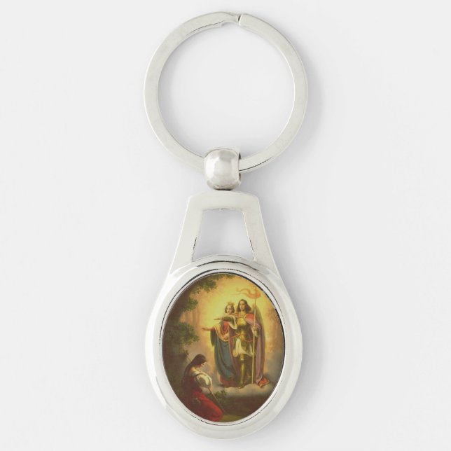 Saint Joan of Arc Schlüsselanhänger (Vorderseite)