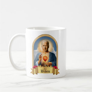 Saint Joe Biden Prayer Candle Kaffeetasse