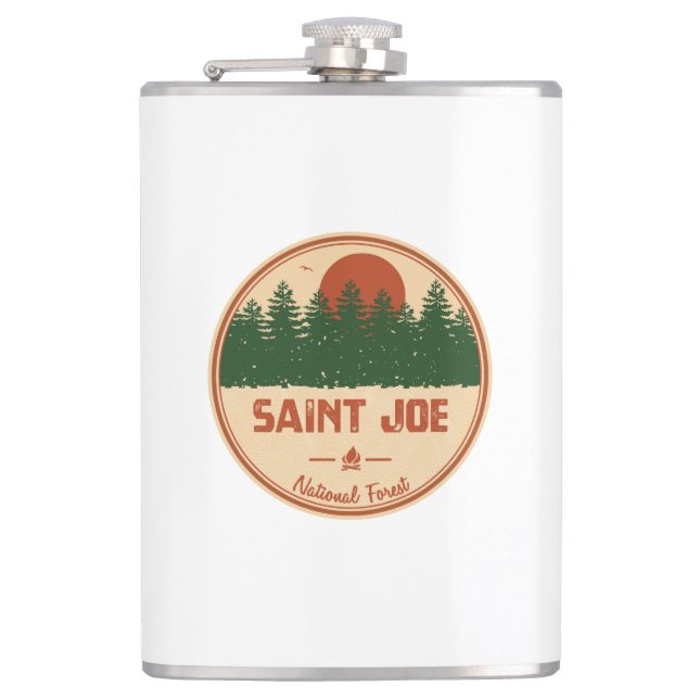 Saint Joe National Forest Flachmann (Vorderseite)