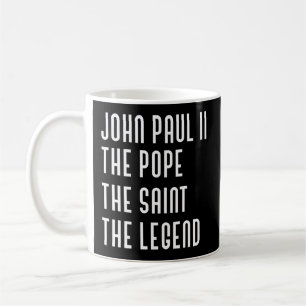 Saint Johannes Paul Ii Jp2 Katholische Papst Legen Kaffeetasse