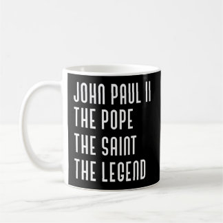 Saint Johannes Paul Ii Jp2 Katholische Papst Legen Kaffeetasse