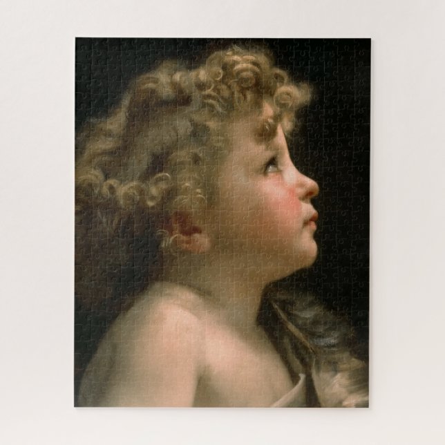 Saint John Baptist als Kind von William Bouguerea Puzzle (Vertikal)