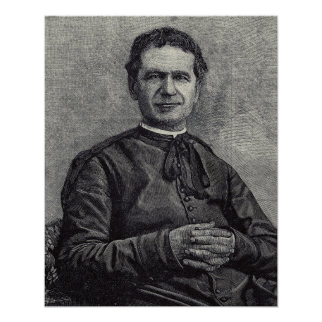 Saint John Bosco Priest und Confessor Poster (Vorderseite)