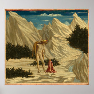 Saint John - Domenico Veneziano Kunstgewerbe Poster
