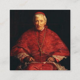 Saint John Henry Newman Englischer Theologe Quadratische Visitenkarte