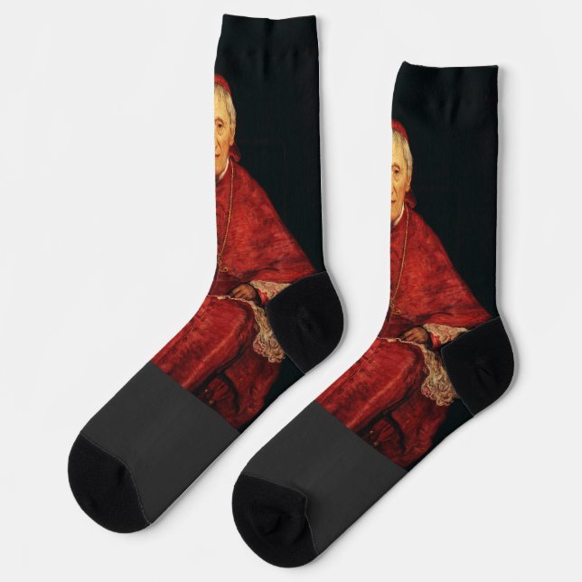 Saint John Henry Newman Englischer Theologe Socken (Linkes Detail)