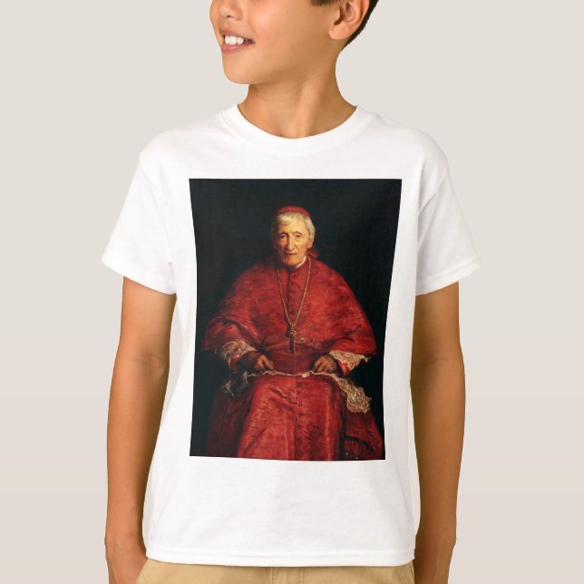 Saint John Henry Newman Englischer Theologe T-Shirt (Vorderseite)