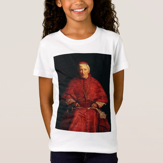 Saint John Henry Newman Englischer Theologe T-Shirt (Vorderseite)