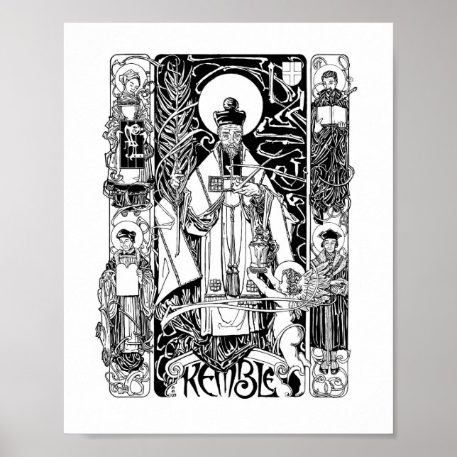 Saint John Kemble Poster (Vorne)