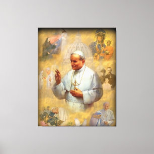 Saint John Paul II, JP2, San Giovanni Paolo II Leinwanddruck
